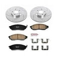 thumbnail image 3 of PowerStop Front Z23 Evolution Sport Carbon-Fiber Ceramic Brake Pad and Drilled & Slotted Rotor Kit Fits: NISSAN Select Models K5263, 3 of 6