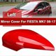 thumbnail image 3 of Left Wing Door Rearview Mirror Cover Side Mirror Cap Shell for Ford Fiesta MK7 2008-2017, 3 of 5