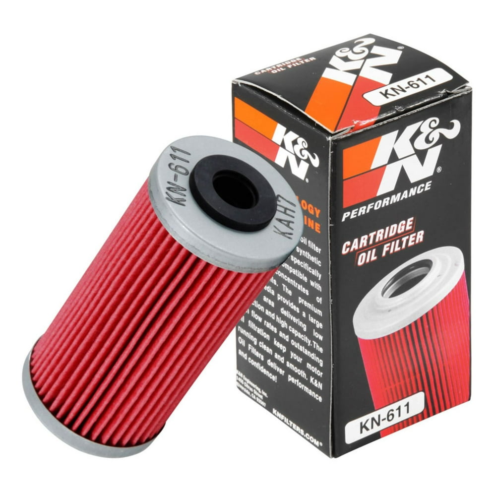 K&N Motorcycle Oil Filter High Performance, Premium, Designed to be