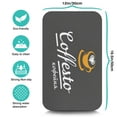 thumbnail image 5 of Premium Coffee Mat 19.5x12in, Super Absorbent, Hide-Stain, Anti-Slip, Perfect Countertop Accessory, Coffee Drying Mat Ideal Under Coffee Machine & Kitchen Dish Drying Mat, 5 of 7