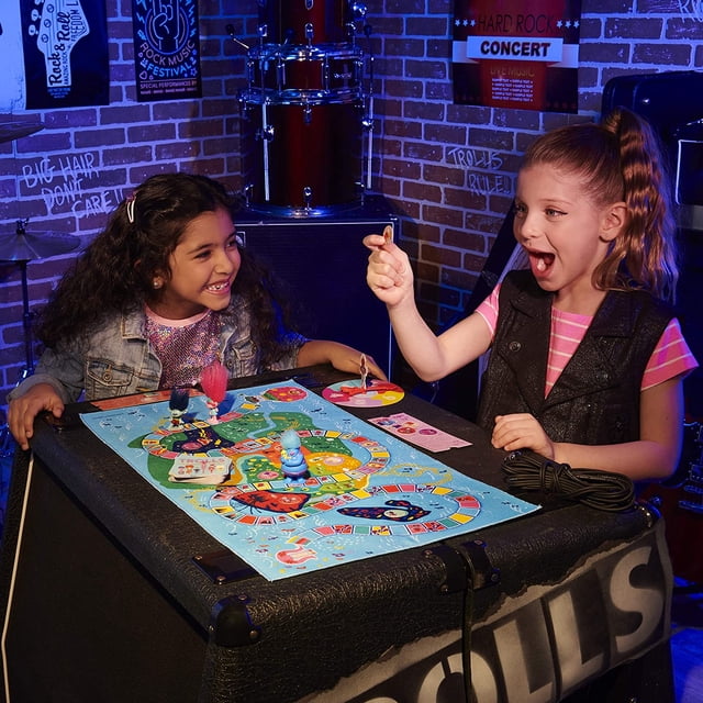 Trolls World Tour Juego de mesa de estrategia cooperativa para familias y niños de 5 años Spin Master Spin Master Games