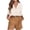 Orange, variant on Dvprdro Trendy Striped Long Sleeve Blouse for Women Casual Comfy Boho Tops Lightweight Button Down Work Shirts with Pocket