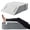 White, variant on MOONORAH Wedge Pillows for after Surgery, Leg Pillow for Sleeping, Back Pain Relief, Blood Circulation, Knee Elevating Pillow, Grey, Flannelette
