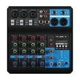 thumbnail image 2 of 5 Channel Sound Mixer Table Audio Professional Portable Digital Console Computer Recording DJ Controller Processor USB Bluetooth, 2 of 6
