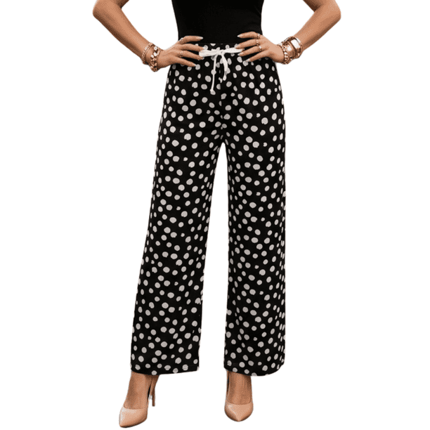 Pants Mujer Corte Ancho Unitalla Diseño Moderno y Fresco para Verano