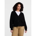 thumbnail image 2 of Scenario Women's Button Front Lightweight Cardigan, Sizes XS-XXXL, 2 of 7