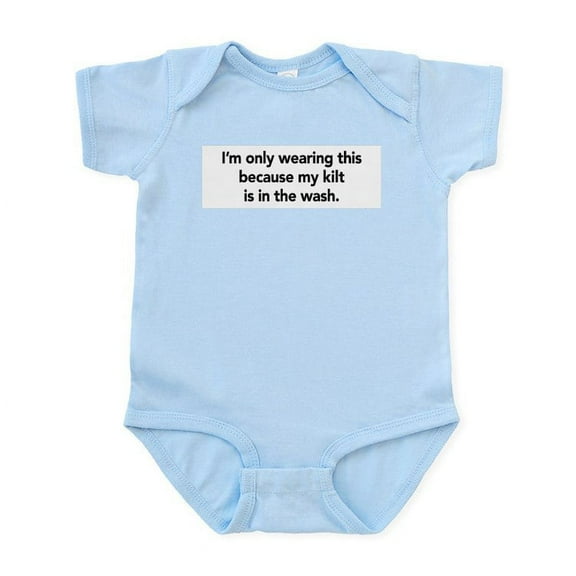 CafePress - Kilt Infant Bodysuit - Baby Light Bodysuit, Size Newborn - 24 Months