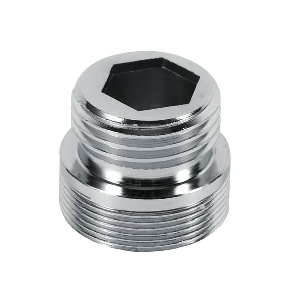 Faucet Aerator Adapter, Aluminum Alloy G1/2 Thread Adapter 4 Sizes 20mm 22mm 24mm Quick Connect Faucet to Hose Adapter for Water Purifier