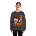 thumbnail image 4 of Halloween Gnomes Spooky Unisex Heavy Blend Streetwear  Crewneck Sweatshirt, 4 of 7