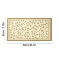 thumbnail image 3 of PVC Desk Pad, Waterproof Non Slip Leather Feel Table Mat, Large Size Writing Gaming Desktop Protector, Durable Stain Resistant Mat, Practical Accessory for Office, Home Study Computer Desktop Use, B, 3 of 6