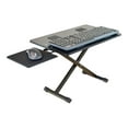 thumbnail image 1 of KT3 Support Ergonomique pour Clavier d'Ordinateur, Hauteur Réglable, Angle, Inclinaison Négative pour Se Tenir Debout, Élever les Claviers à la Hauteur Debout, s'Asseoir, Se Tenir Debout sur Bureau, Rehausseur, Support, Plateau, Plateforme, Levage au-Dessus du Bureau, Noir, 1 of 6