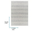 thumbnail image 7 of Livabliss Outdoor Rugs, 8x10 Eagean Global Oatmeal Area Rug for Patio, Porch, Deck, Backyard, Waterproof Indoor Outdoor Carpet (7'10" x 10'2"), 7 of 7
