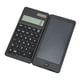 thumbnail image 1 of Bloc de notas con calculadora solar, pantalla de 10 dígitos Unidad de potencia dual 128 g Calculadora plegable solar multifunción, con tableta de escritura, para escuela secundaria, universidad, ofici, 1 of 5