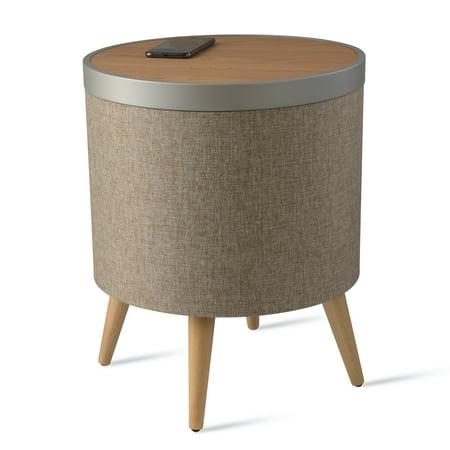 Koble - Zain Smart Side Table with Speaker - Oak