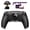 Clear & Black, variant on eXtremeRate SPARK RMB Back Paddles Kit for PS5 Controller BDM-030/040/050/060, OLED Display, Clicky Triggers, 4 Remappable Buttons,Black