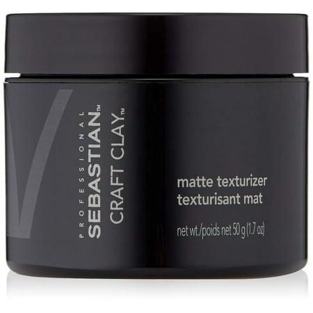 Sebastian Craft Clay Remoldable Matte Texturizer Unisex, 1.7 Ounce, PACK OF (Best Hair Sculpting Clay)