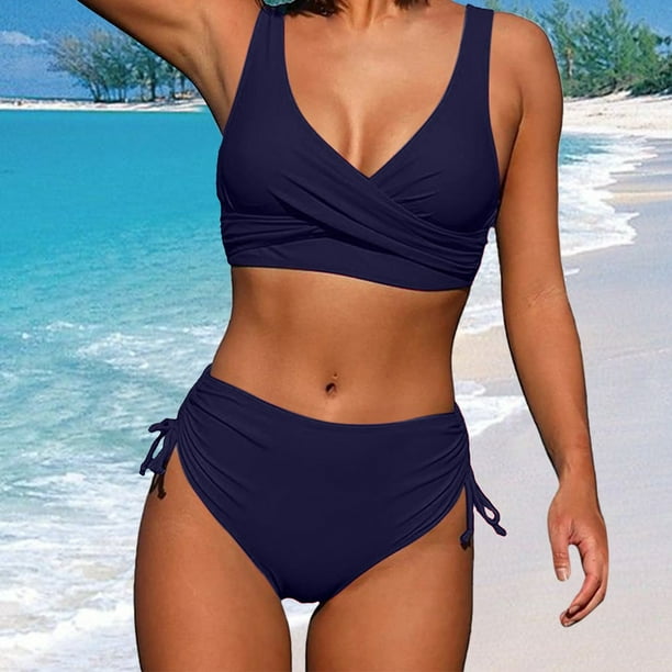 Pisexur Tankini Bathing Suits for Women with Boyshorts Teen Girls Swimwear  Two Piece Swimsuits Tummy Control Swimsuits Plus Size Swimsuit for Women On  Clearance 
