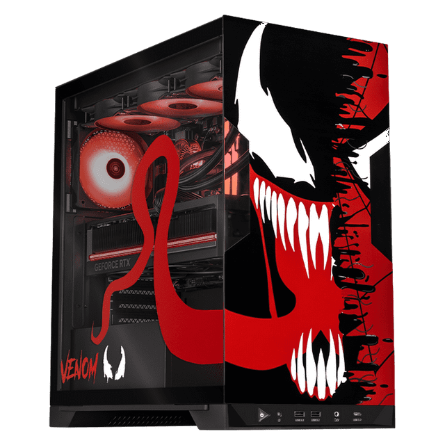 Xtreme PC Gaming Geforce RTX 5080 AMD Ryzen 9 9900X 32GB DDR5 SSD 2TB Sistema Liquido WIFI Venom Black