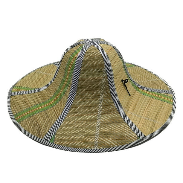 VALINK Folding Straw Hat Summer Sun Straw Caps Women Men Beach Fishing  Outdoor Sun Hats 