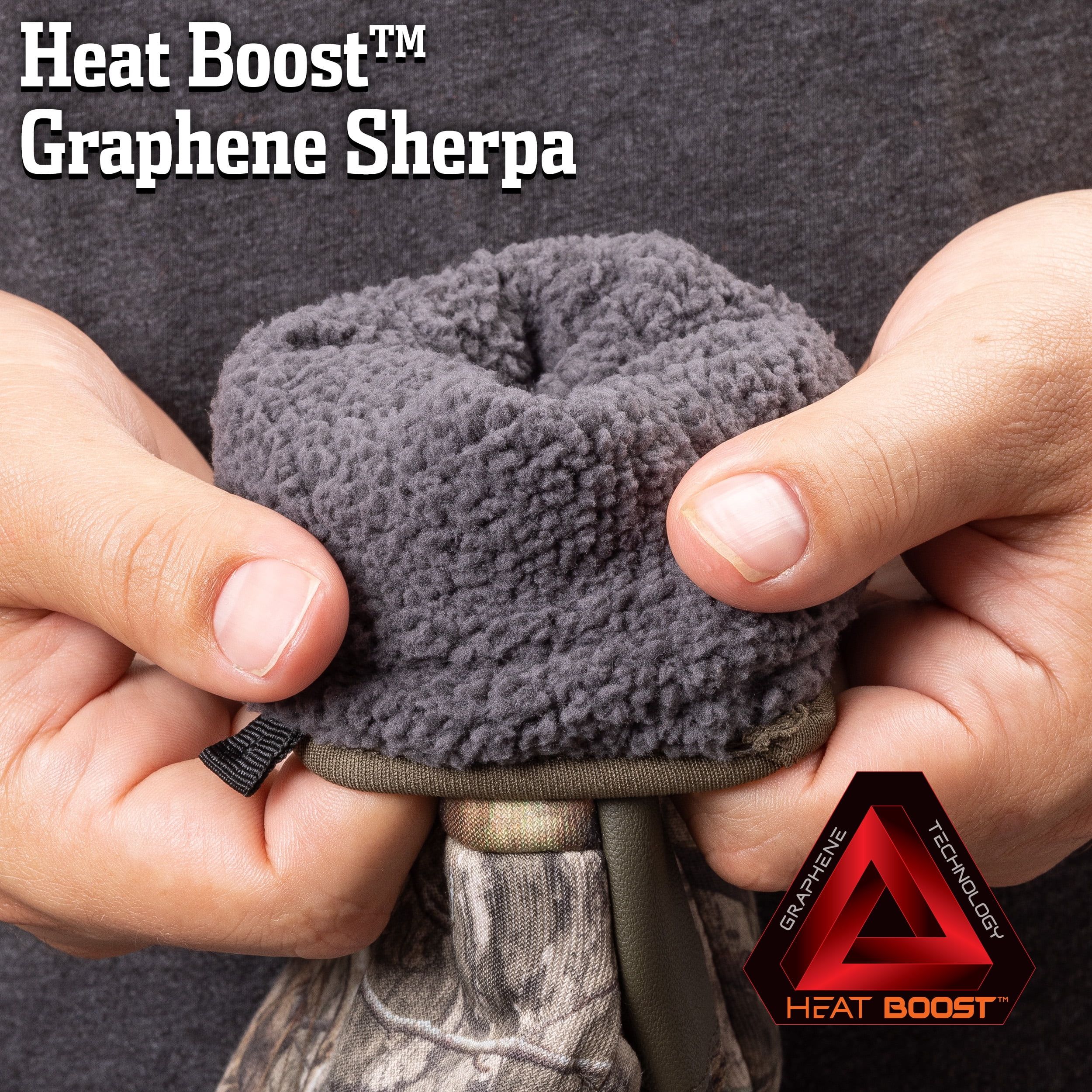 Hunworth Men's Scout Heat Boost™ Lined, Hunting Pop Top Glove (Mossy Oak DNA®) – Size M/L