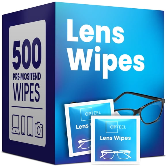 Toallitas para lentes OPTEEL Prehumedecidas para lentes de anteojos 500