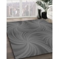thumbnail image 3 of Ahgly Company Machine Washable Indoor Rectangle Transitional Gray Area Rugs, 6' x 9', 3 of 7
