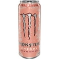 thumbnail image 3 of Monster Zero Sugar Ultra Peachy Keen Energy Drink Multipack Cans 4 pk / 16 fl oz Packaging May Vary, 3 of 4
