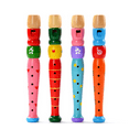 thumbnail image 3 of Colorful Wooden Trumpet Buglet Hooter Bugle Educational Toy Gift For Kids, 3 of 3