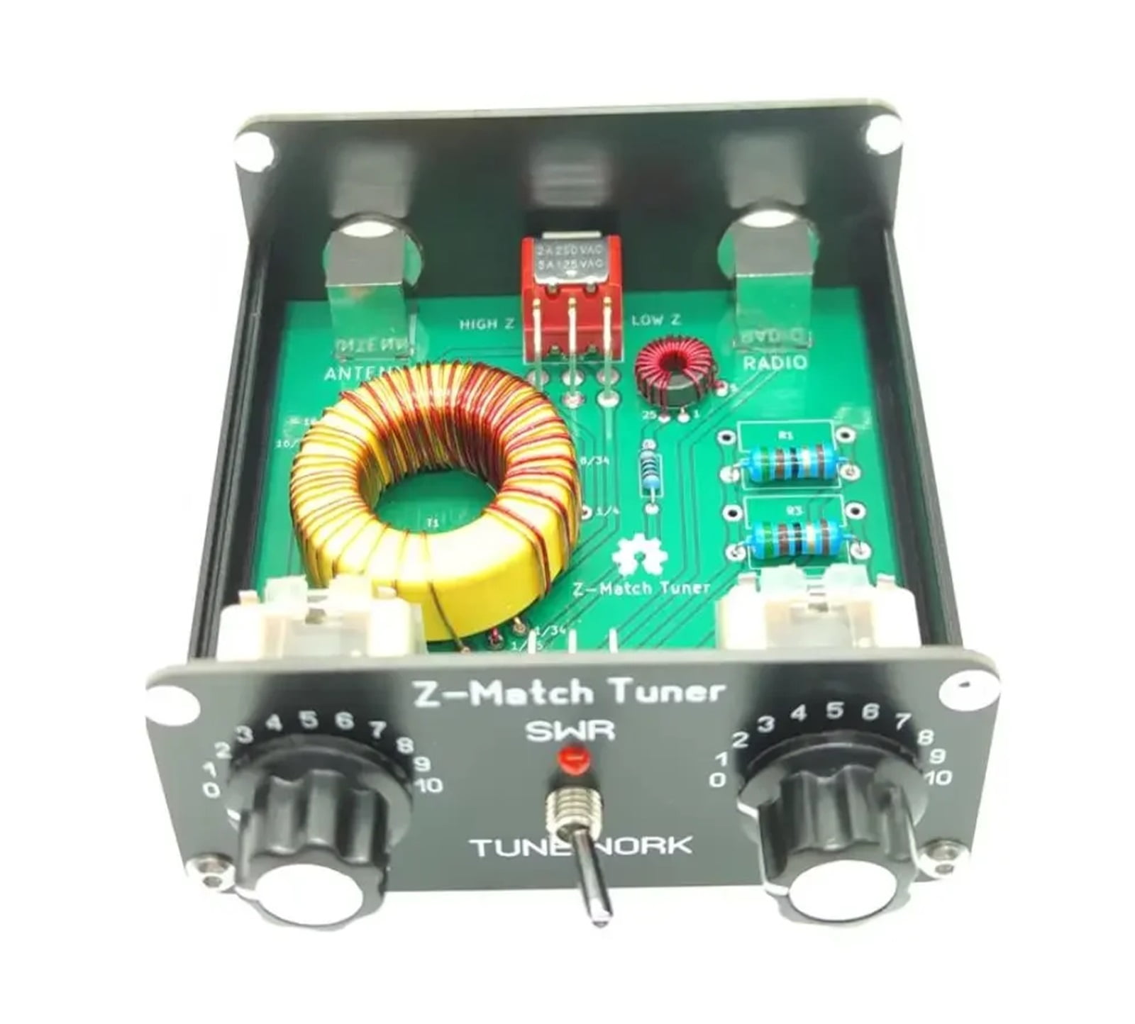 Yahoo!オークション - WELZ 美品 Welz ac-200 HF帯 アンテナチューナー