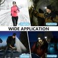 thumbnail image 7 of Ayamaya Beanie Hat with Light, USB Rechargeable Headlamp Cap, Unisex Warm LED Knit Hats for Winter Camping Hiking Running, 7 of 7