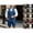 001-BU1, variant on Mens Suit Set Casual Vest and Matching Shorts 2 Piece Lightweight Outfits Wedding Prom Tuxedo
