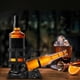 thumbnail image 4 of Soporte para botellas de vino y calavera para whisky y cerveza, divertido esqueleto de metal con forma de calavera, decoración para bar, estilo steampunk, para whisky y cerveza, expositor de bebidas p, 4 of 7