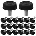 thumbnail image 1 of 20Pcs Table Levelers Legs Adjustable Furniture Leveling Feet Screw on Furniture Levelers Feet, 1 of 8