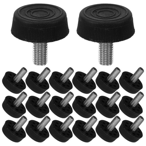 20Pcs Table Levelers Legs Adjustable Furniture Leveling Feet Screw on Furniture Levelers Feet
