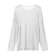 thumbnail image 4 of pstuiky Camisas de manga larga abrigadas para hombre, Camisa de manga larga con cuello redondo, transpirable, de color sólido y transparente para hombre Tops de hombre xl, 4 of 9