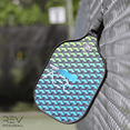 thumbnail image 5 of REV Pickleball Paddles - Pickleball Racket - Honeycomb Core - Fiberglass Face - Elation - Green, 5 of 6