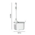 thumbnail image 3 of mtvxesu Toilet Brush and Plunger Set, Silicone Toilet Brush and Holder Set, 3 of 7