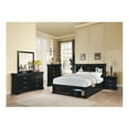 thumbnail image 2 of Sophisticated And Spacious Queen Size Storage Bed, Black, 2 of 8