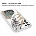 thumbnail image 5 of Abstract Modern Leaves Case for Samsung Galaxy S22 Ultra ,Aesthetic Art Design Pattern TPU Shock Proof Cover Case, 5 of 5