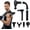Dark Black, variant on Professional Percussion Massage Gun with Detachable Extension Handle, 2-in-1 Deep Tissue Back Massager for Pain Relief in Shoulder, Neck, Thigh, Waist & Muscles
