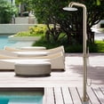 thumbnail image 3 of Freestanding Outdoor Shower with Detachable Shower Head, Deck Mounted Shower Combo Set, 3 of 5