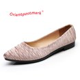 thumbnail image 1 of Ballerines pour Femmes Ballerines pour Femmes Chaussures de Bureau Travail Chaussures Bateau Surdimensionnées Chaussures en Tissu Mocassins Doux Ballerines pour Femmes Enceintes Chaussures, 1 of 7