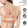 thumbnail image 4 of Women Chest Posture Corrector Support Belt Body Shaper Corset, 4 of 5