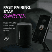 VILINICE Portable Bluetooth Speaker, IPX7 Waterproof Wireless Speaker, Bluetooth 5.0, TWS Mini Speaker for Home/Party/Outdoor/Travel/Gifts, Black