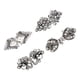 thumbnail image 4 of 4pcs vintage cristal flor broche suéter chal clip cárdigan clip taller, 4 of 5