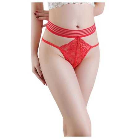 

Rovga Lingerie For Women Lady -Lace Briefs Low Waist Knickers Thongs Panties Underwear Female Lingeries