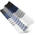 thumbnail image 1 of xianlin-No Show Socks Men Low Cut Ankle Short Socks for Men Casual Athletic Socks with Non Slip Grip, 1 of 4