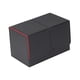 thumbnail image 3 of Caja para exhibir barajas de cartas, soporte para guardar cartas, caja para cartas coleccionables, cartas TCG negro rojo, 3 of 9