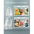 thumbnail image 4 of HiCOZY Portable Ice Maker, 24 lb Capacity, Self-Cleaning, Compact, Bullet Ice, HiCOZY, 4 of 7
