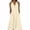Yellow, variant on ChaoHeng Womens Dresses Sundresses for Ombre Gradient V Neck Sleeveless Long Flowy Summer Black S